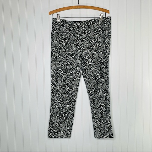 J. Crew Paisley Stretch Winnie Capris Pants - Picture 2 of 8